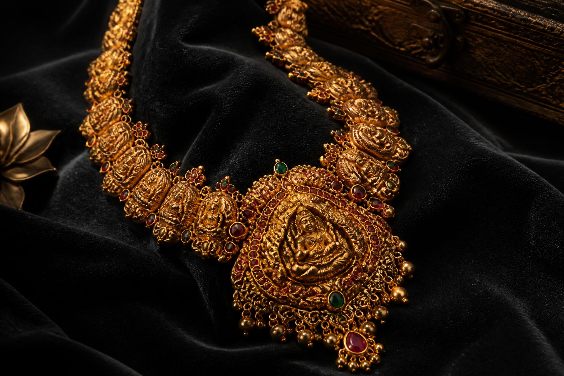 Signature gold necklace
